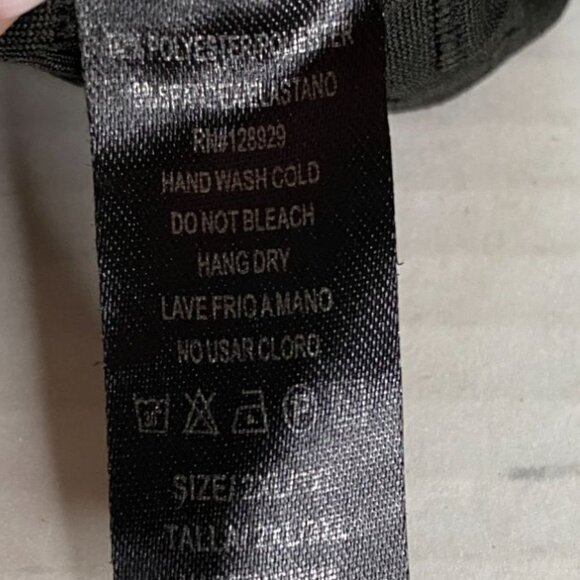 New Mix Black Textured Knit Leggings Size 2XL Goth Boho Steampunk Mobwife Grunge - Picture 4 of 9